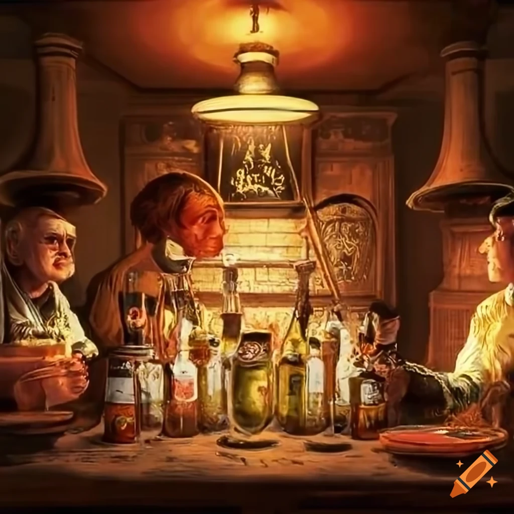 Five pints of Reissdorf Kölsch in a German tavern setting