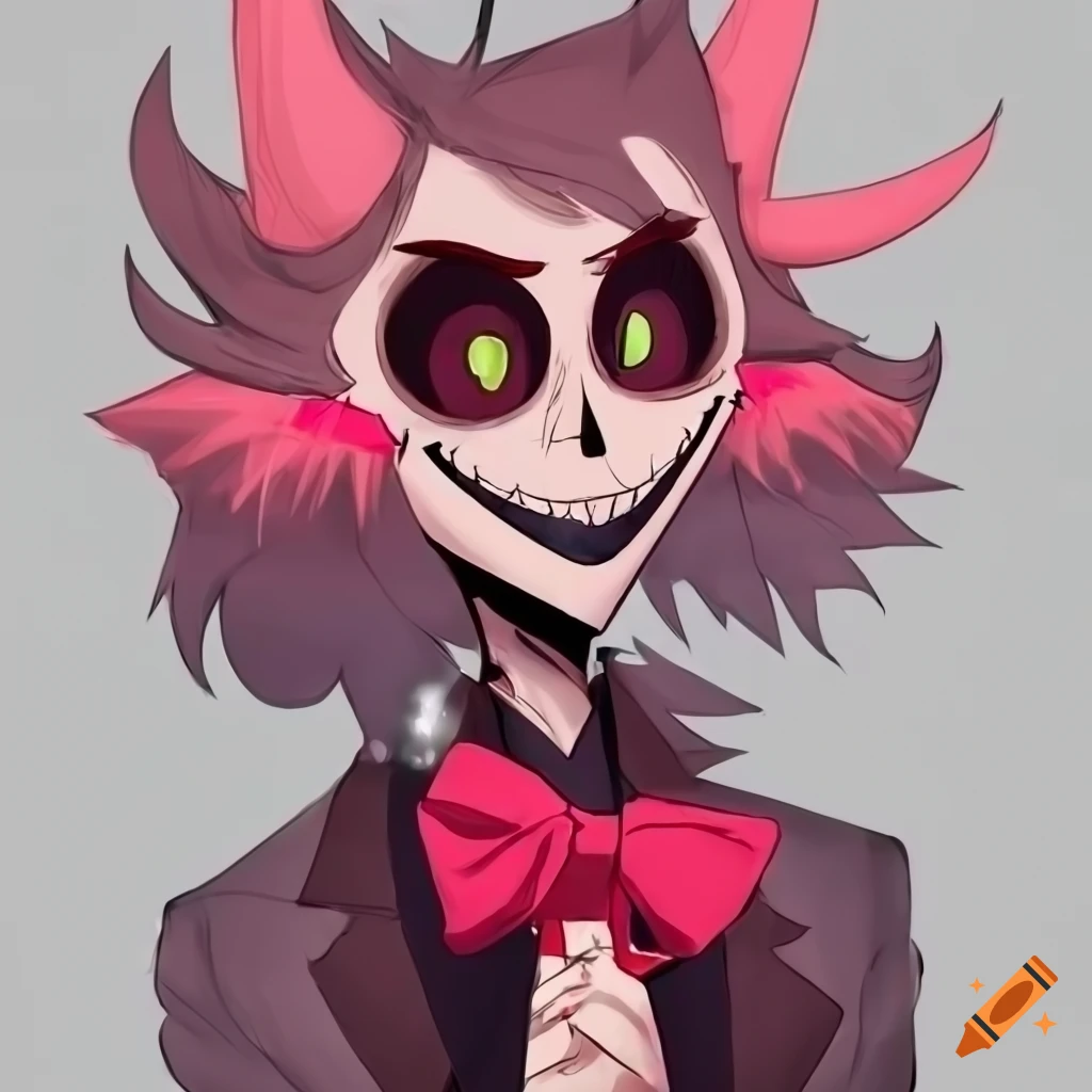 Character designs from hazbin hotel on Craiyon