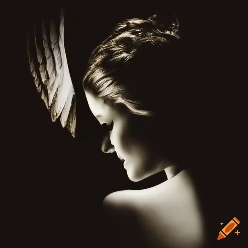 Heavenly essence reflecting the name Angel