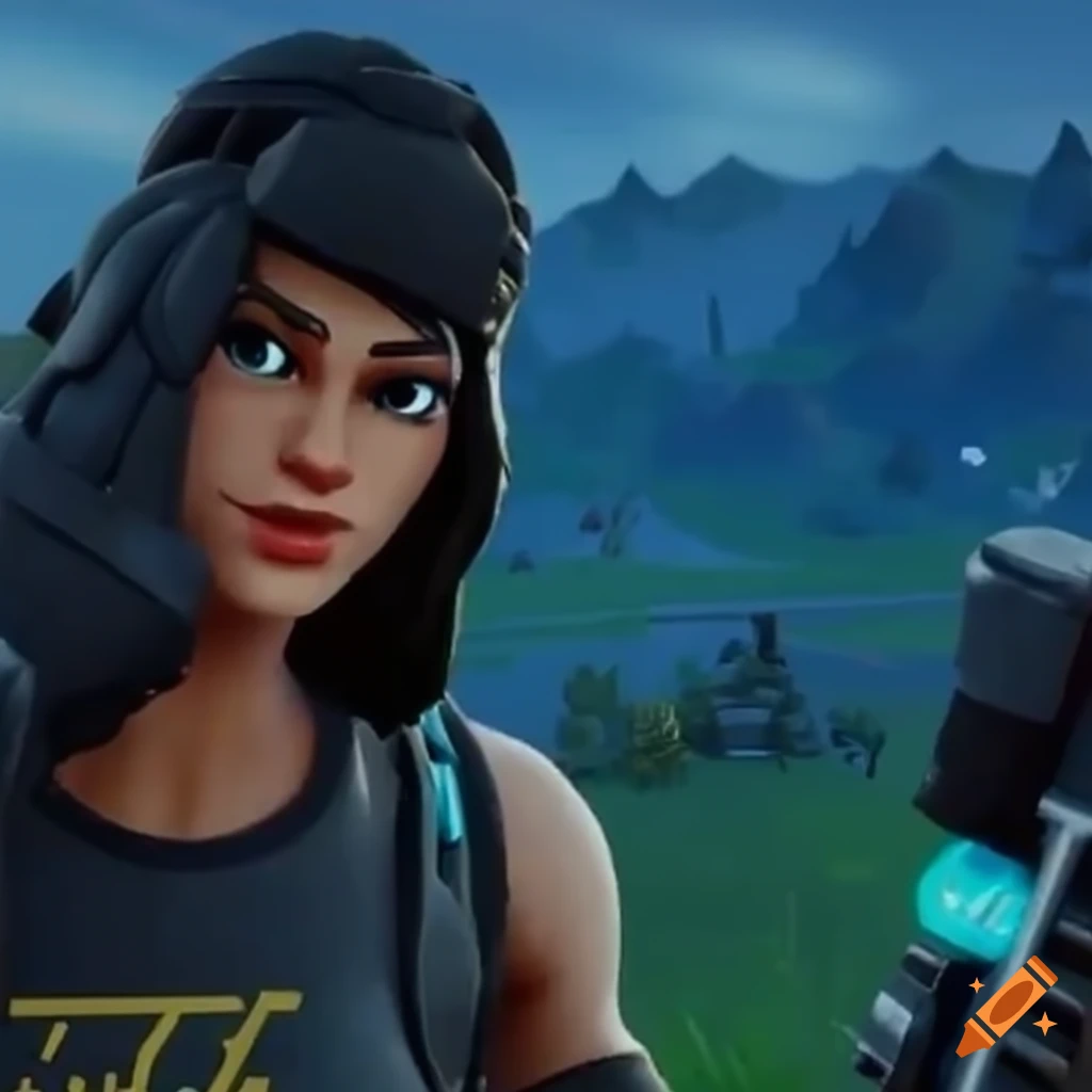 Fortnite Gameplay On Craiyon