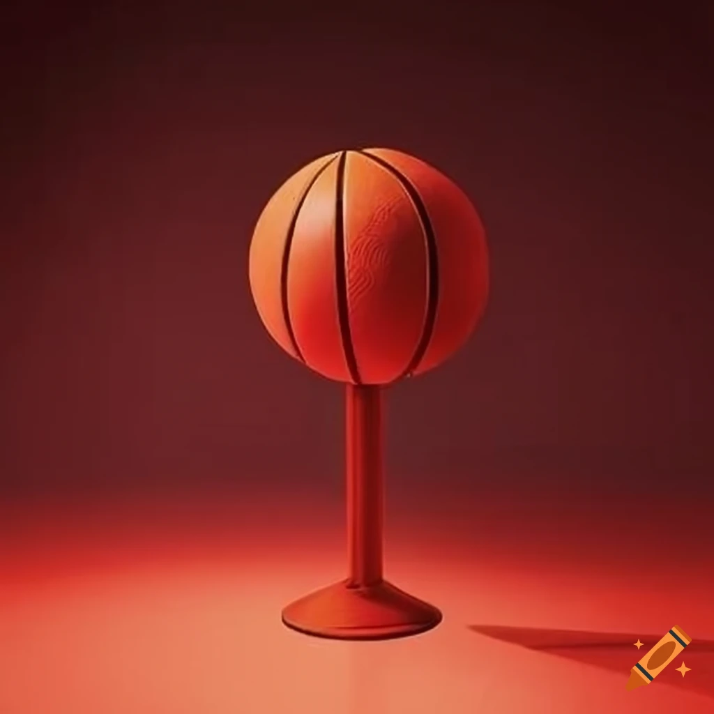 Basketball backboard and hoop on Craiyon