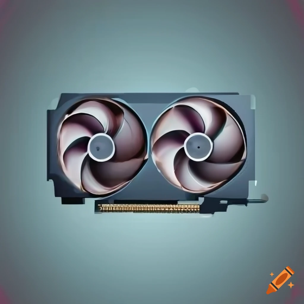 Transparent background graphics cards