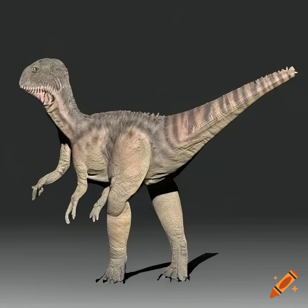 Pachycephalosaurus dinosaur in prehistoric environment with intricate lizard-like color pattern