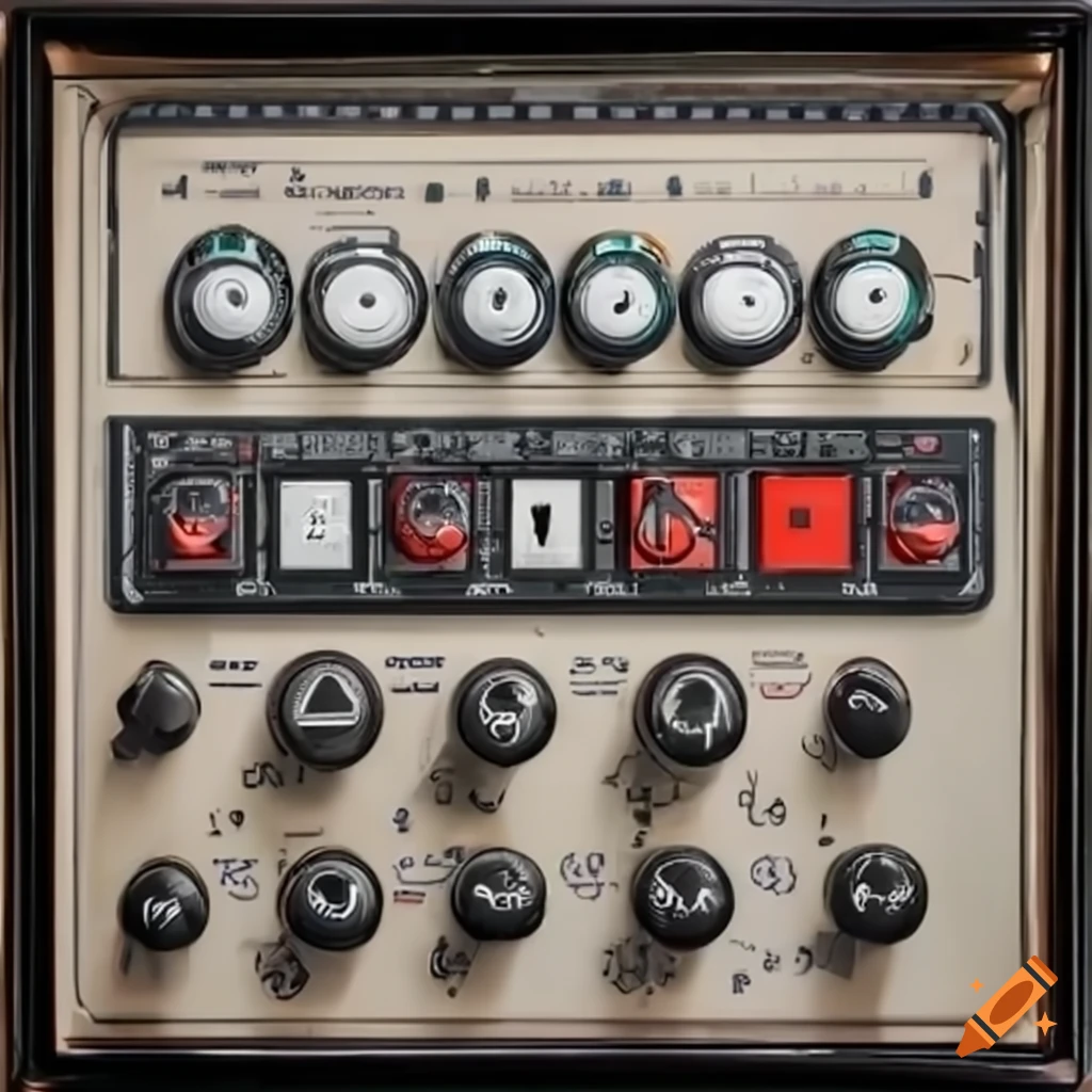 Man with question marks turning a control panel knob on Craiyon