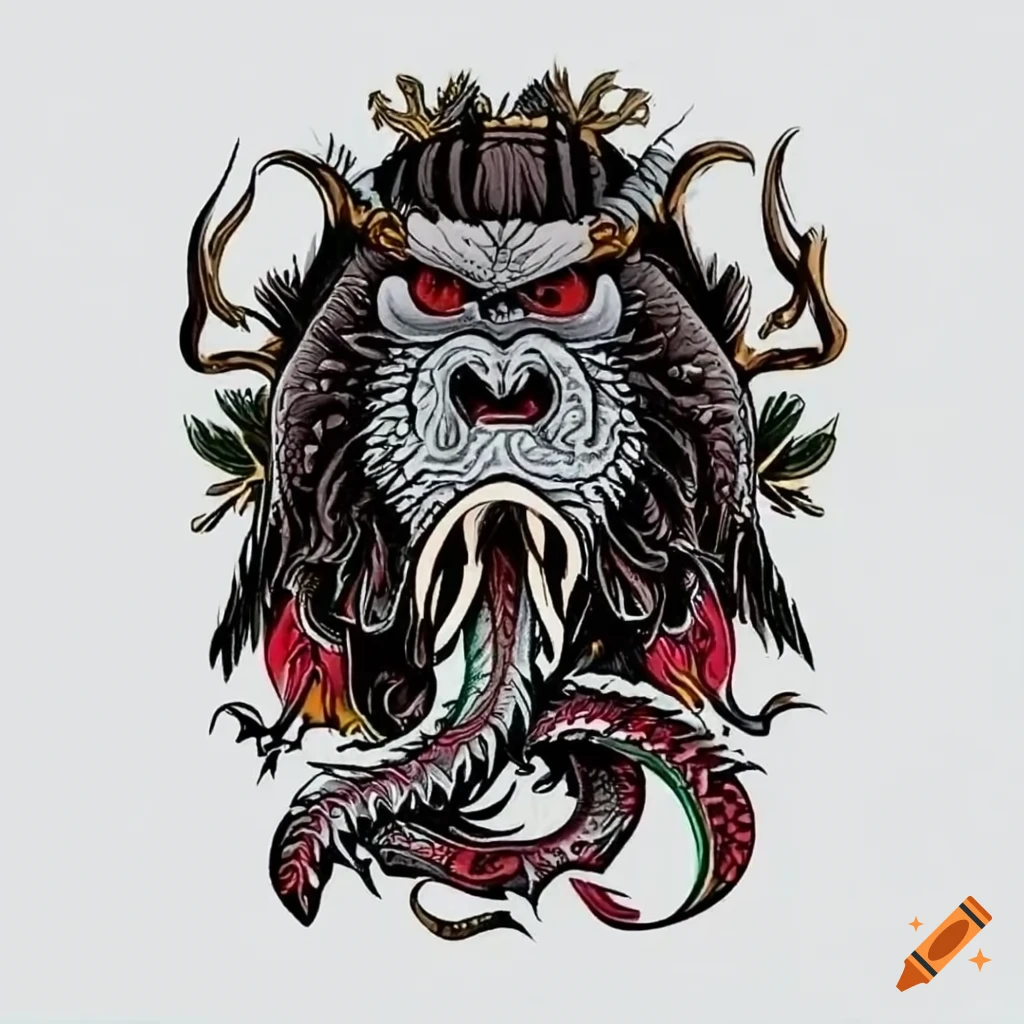 Traditional gorilla design... - Black Talon Tattoo Company | Facebook