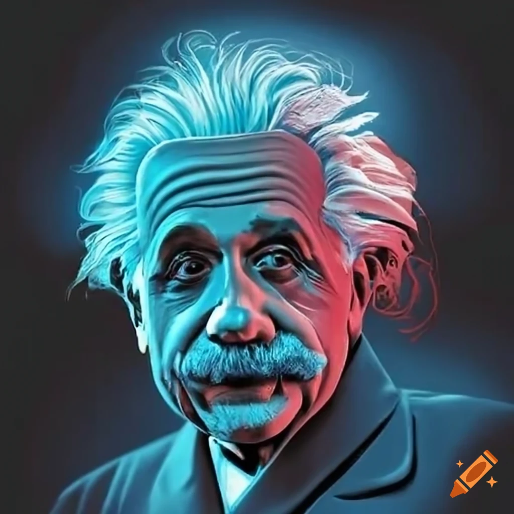 Physics And Ruler Einstein On Craiyon