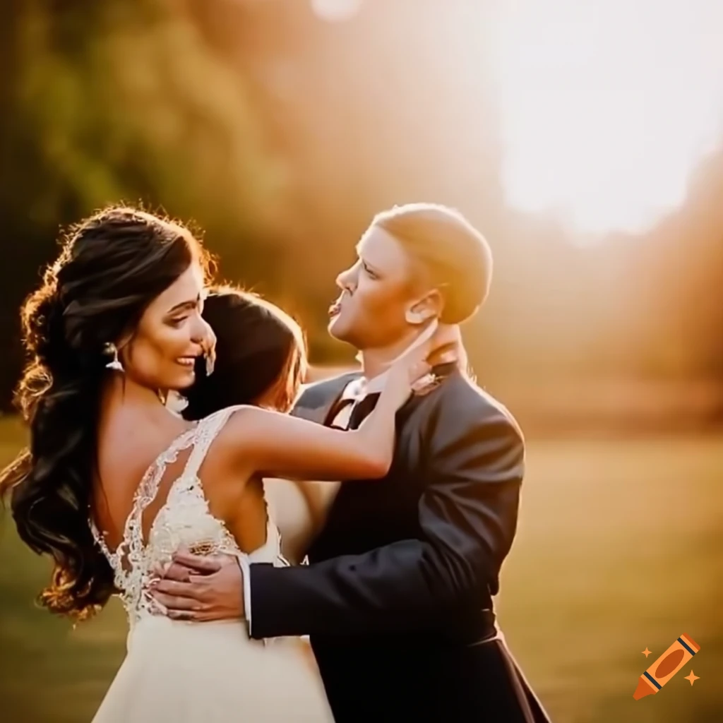First dance at a winery wedding