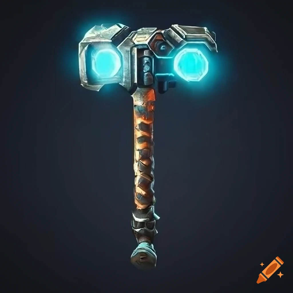 sci-fi-hammer-on-craiyon