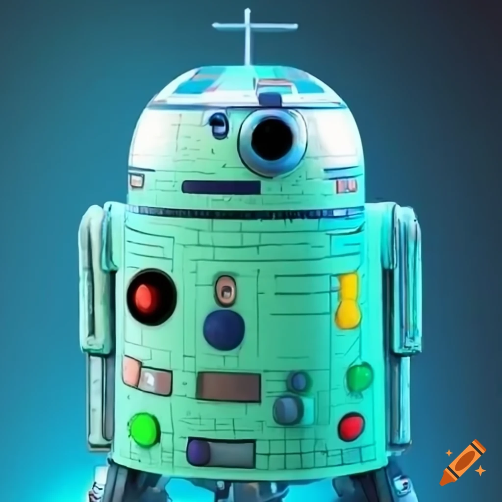 Bmo r2d2 bb8 on Craiyon
