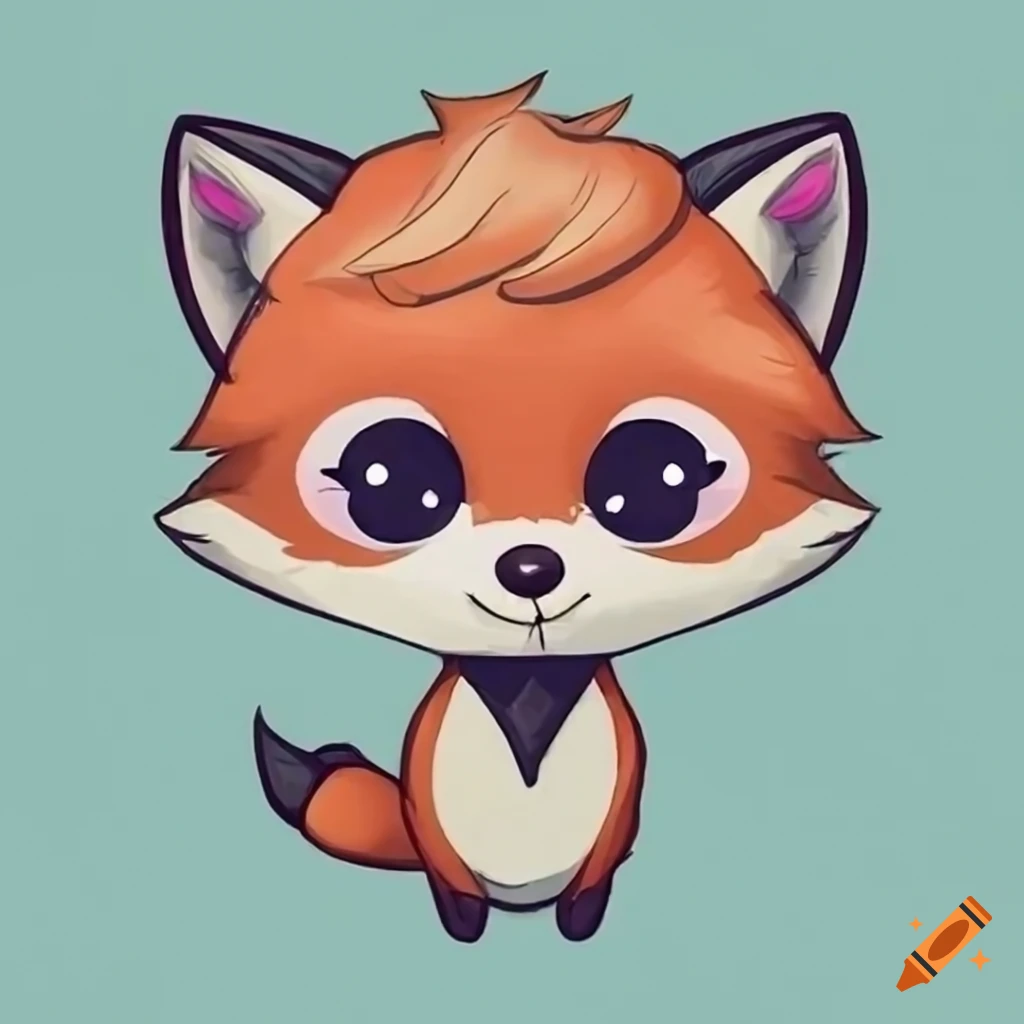 Cute Fox Drawing PNG Transparent With Clear Background ID 93078 | TOPpng
