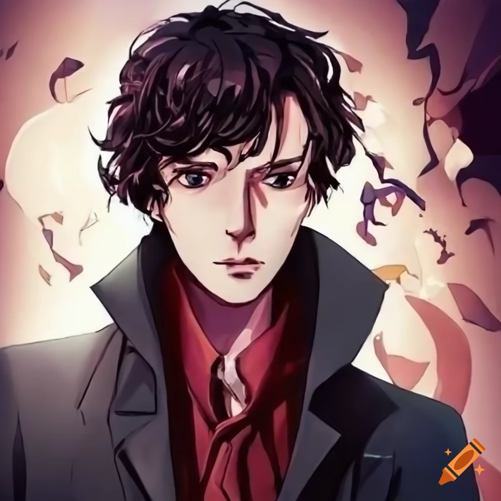 Detective Sherlock Holmes Anime, HD Png Download , Transparent Png Image -  PNGitem