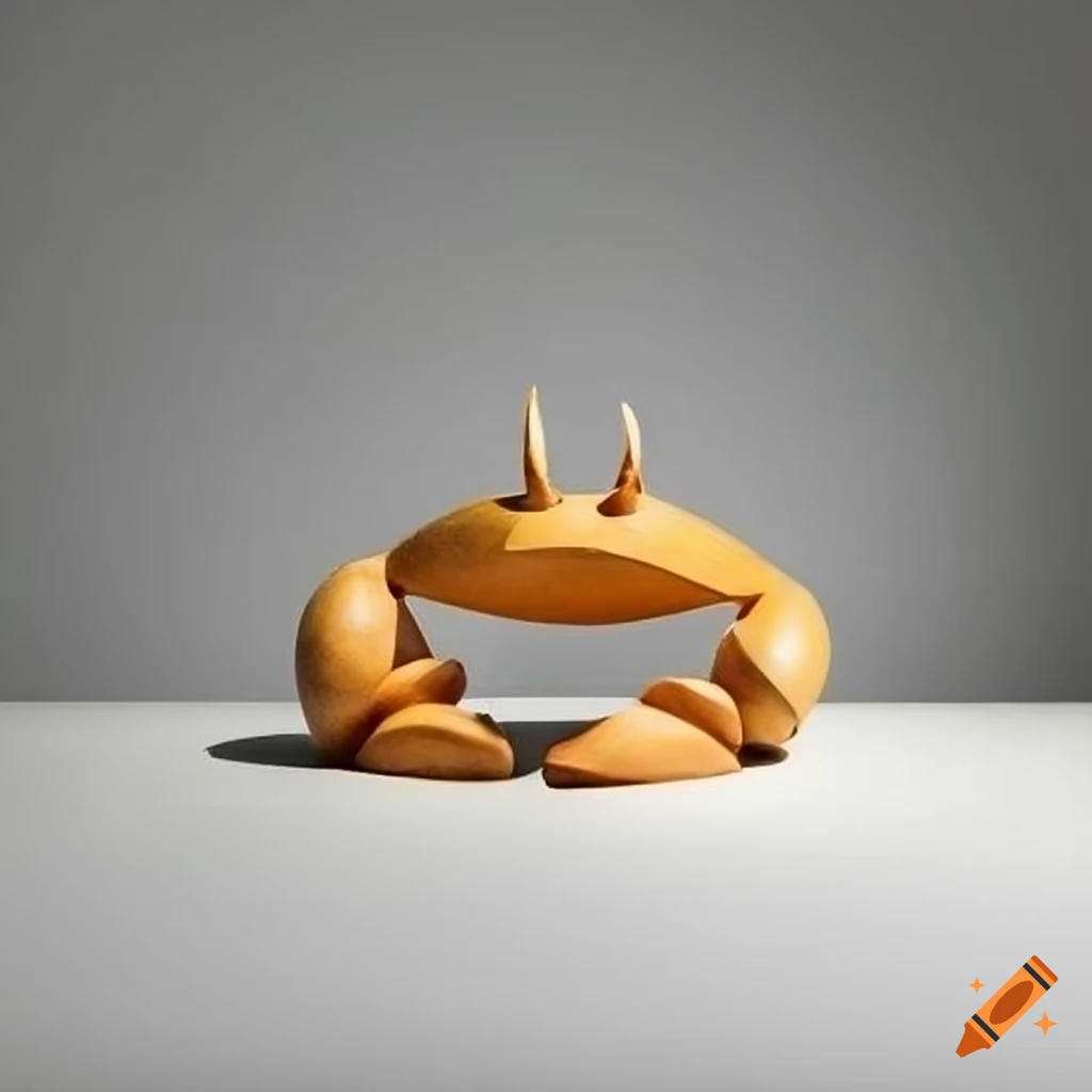 Minimalist crab sculpture by Brancusi
