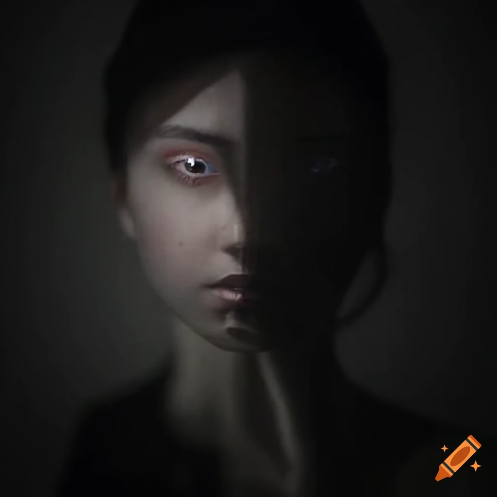 Abstract image of broken light resembling multiple eyes