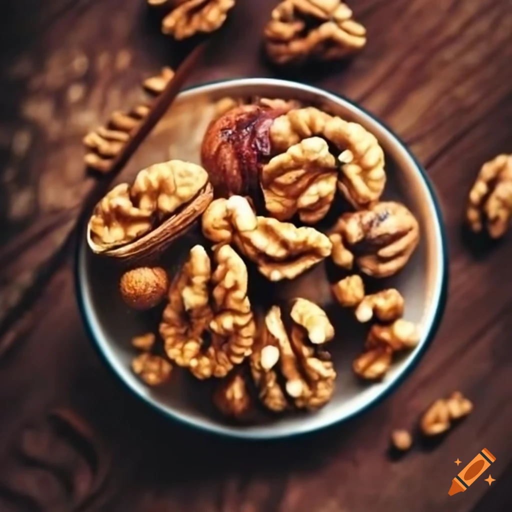 Walnuts in a bowl