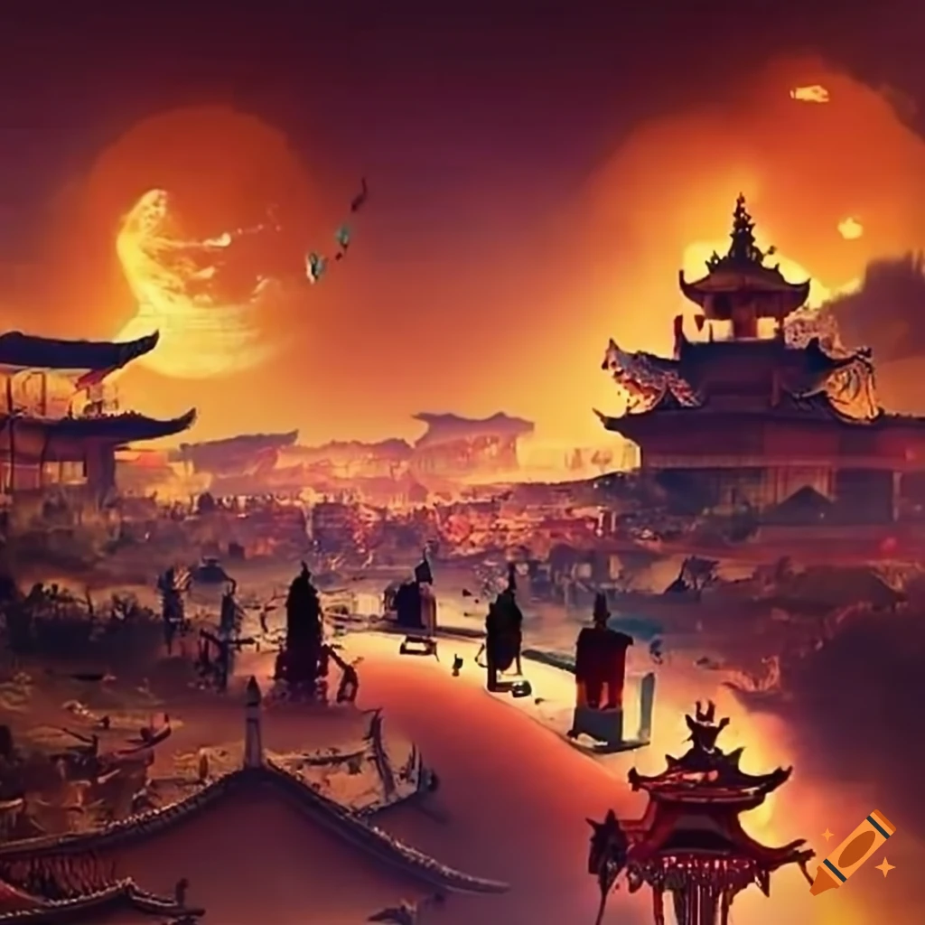 yuan-dynasty-village-lunar-year-festival-on-craiyon