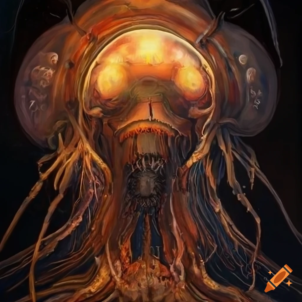 Mech Jesus Mech Jesus artwork with masterful layering and spectacular lighting on ...