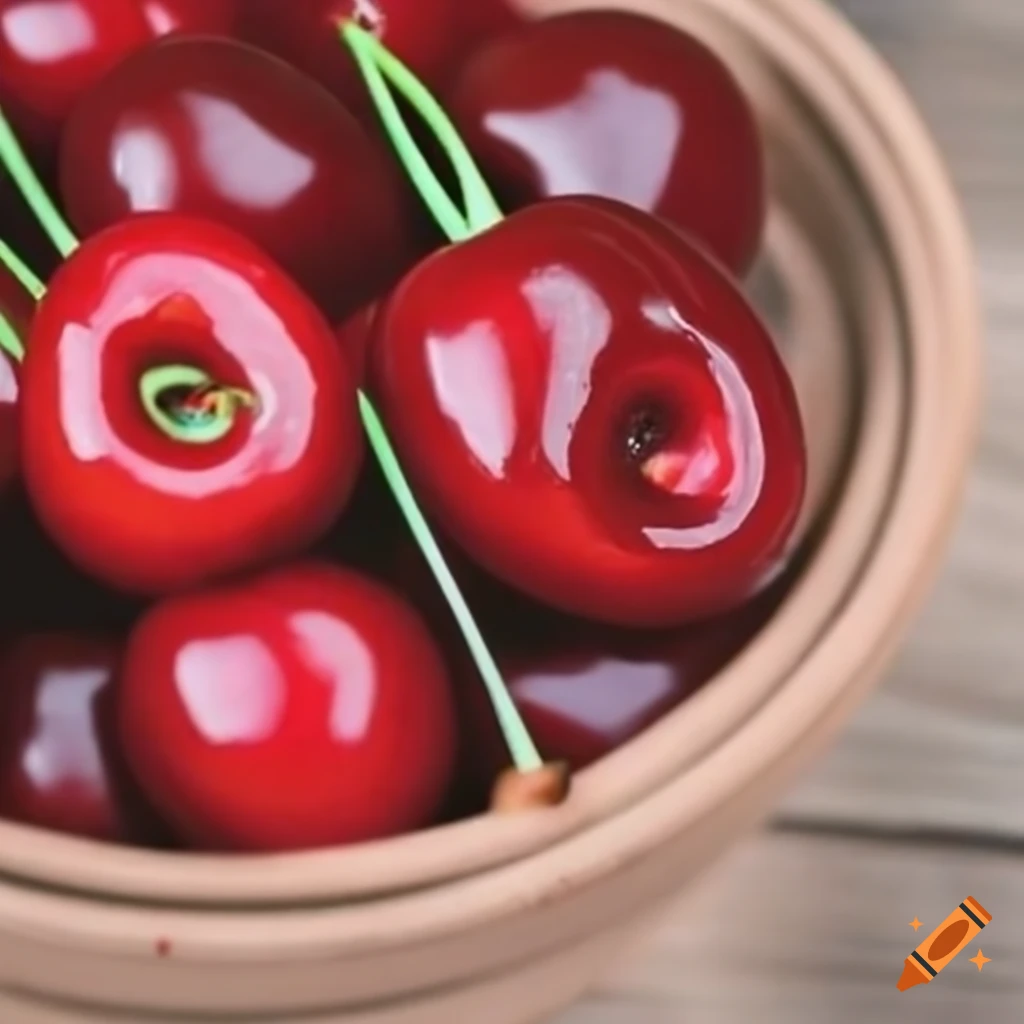 Cherry fruit on Craiyon