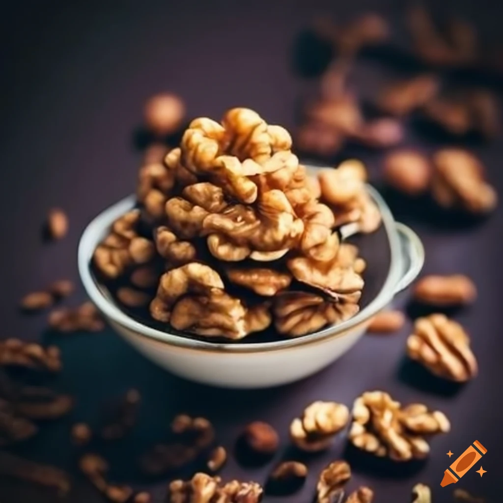 Walnuts in a bowl