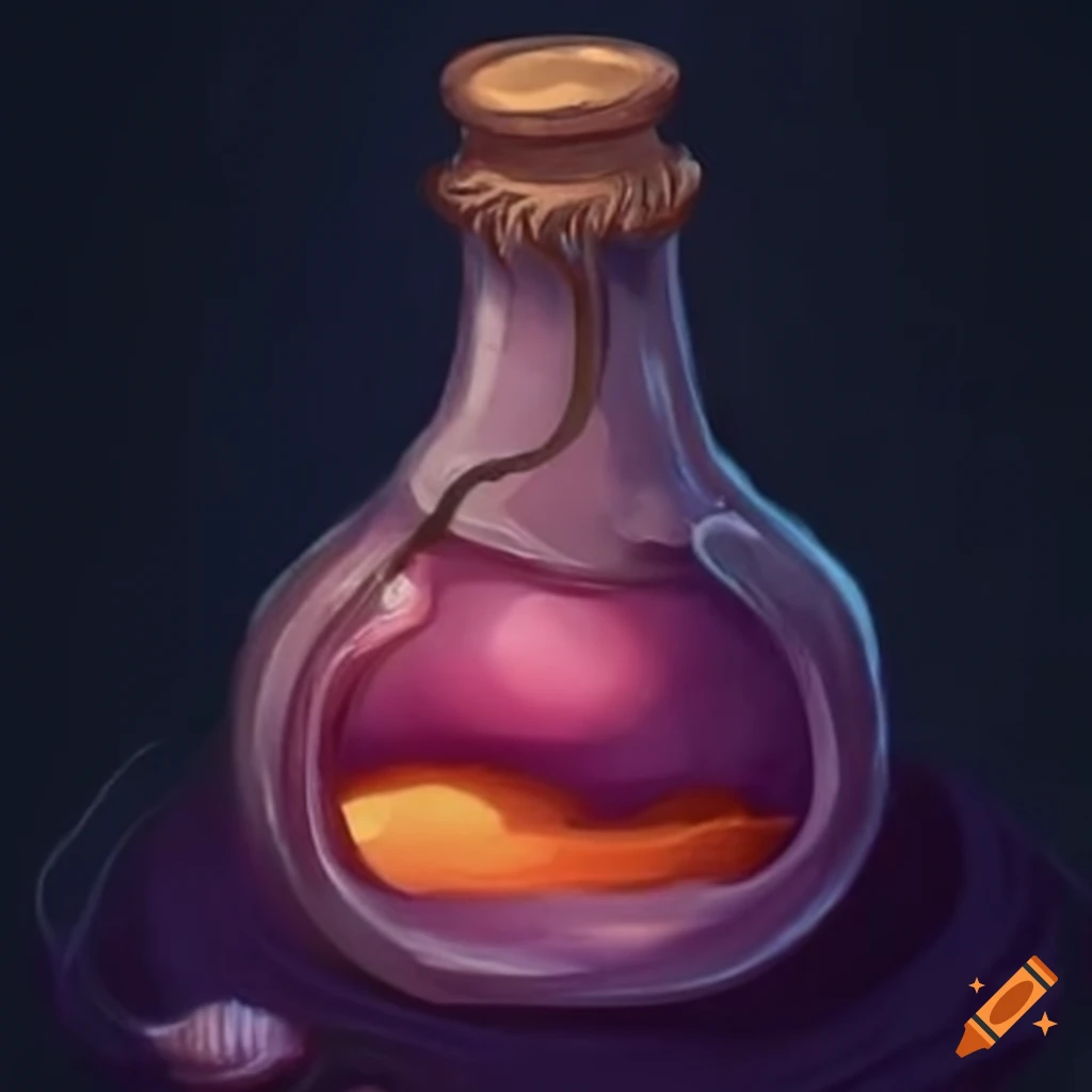 Wizard sleeping potion bottle