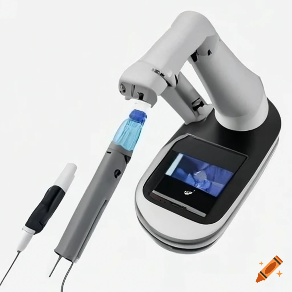 Digital reusable diagnosis kit for various illnesses with built-in robotic arm