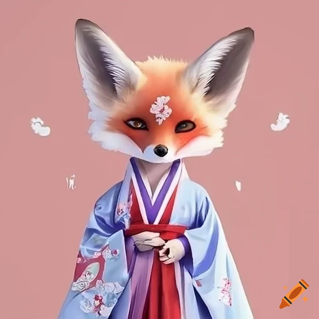 anthropomorphic-fox-in-traditional-japanese-style-dress-on-craiyon