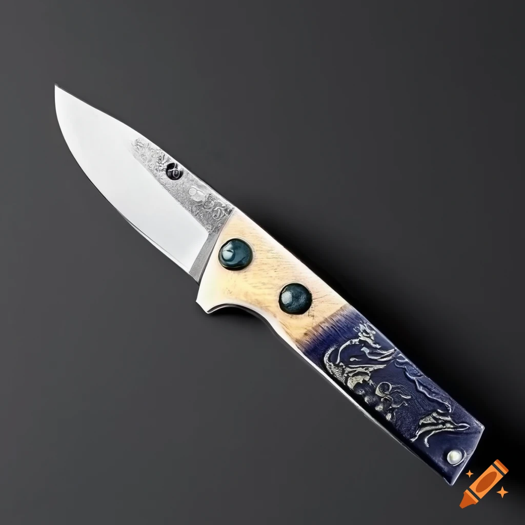 Japanese pocket knife on Craiyon