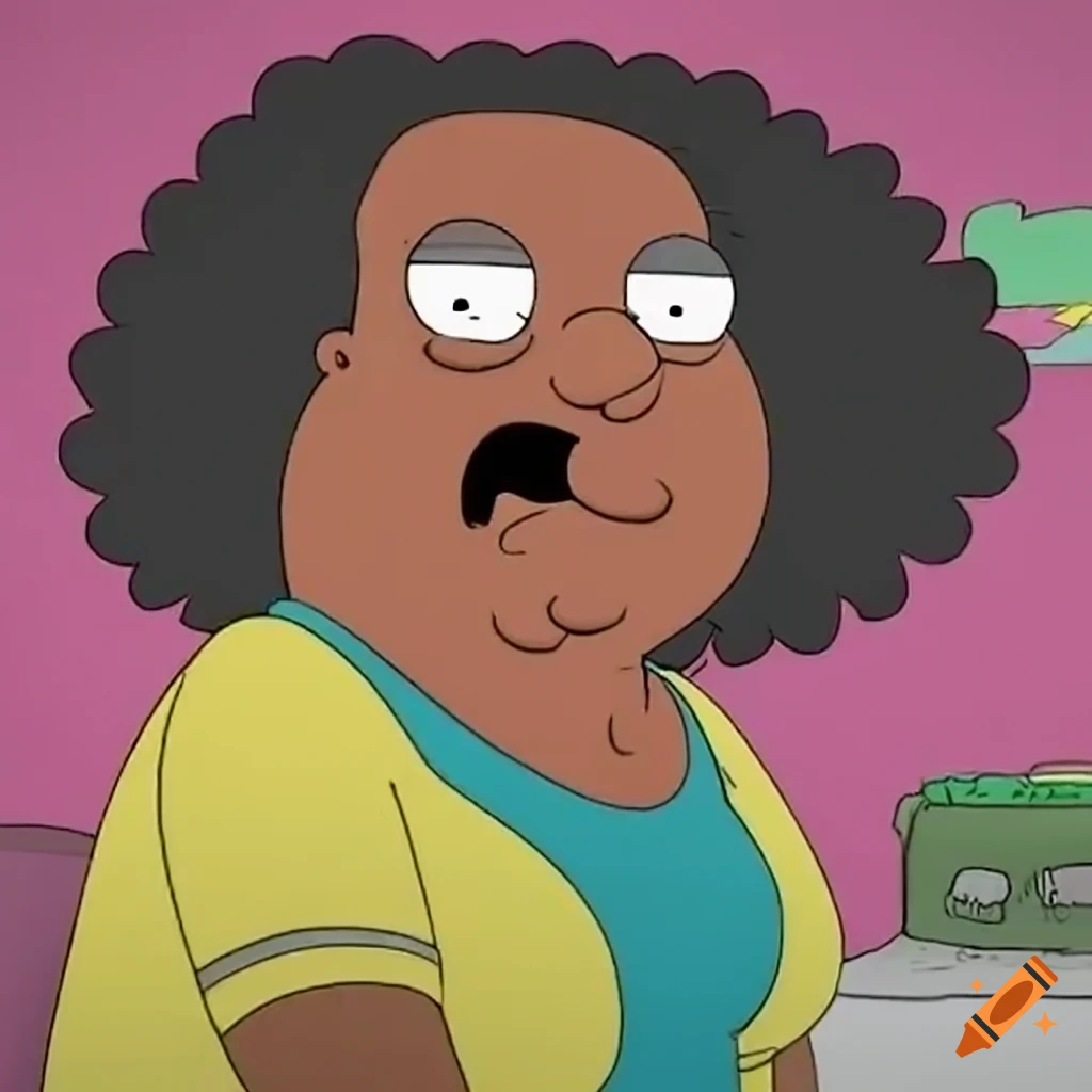 cleveland-brown-from-family-guy-tv-show-on-craiyon