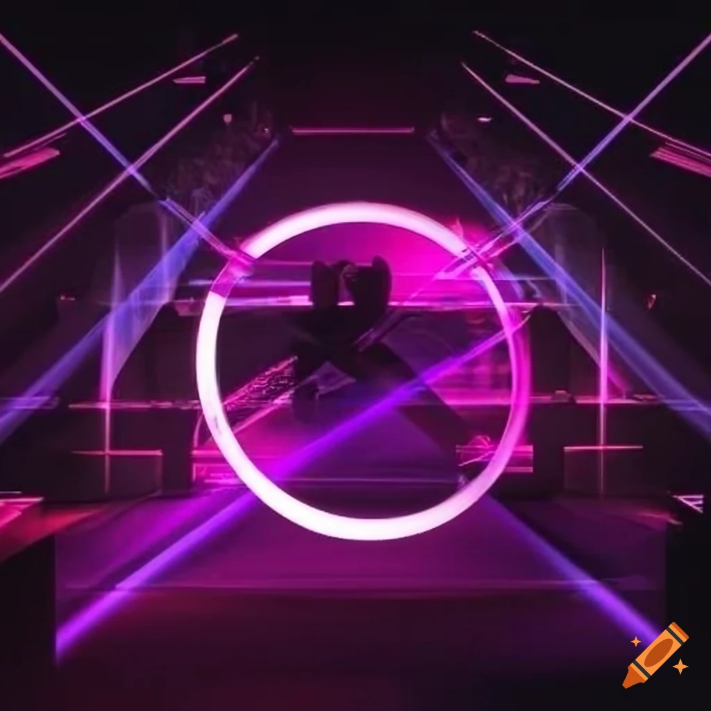 Techno music lovers logo design with an immersive modern style on Craiyon