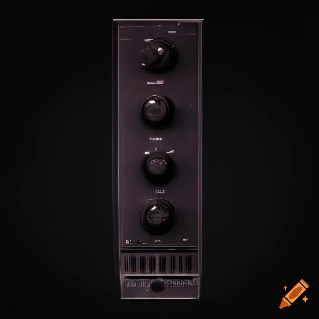 Paraphonic noises synthesizer creating a dark melody on Craiyon