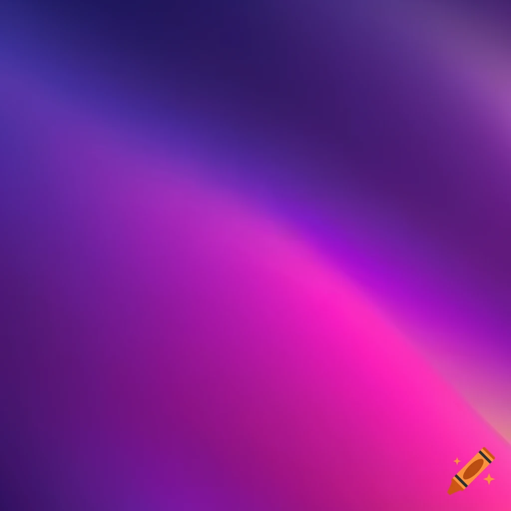 Purple gradient background with animated logo on Craiyon