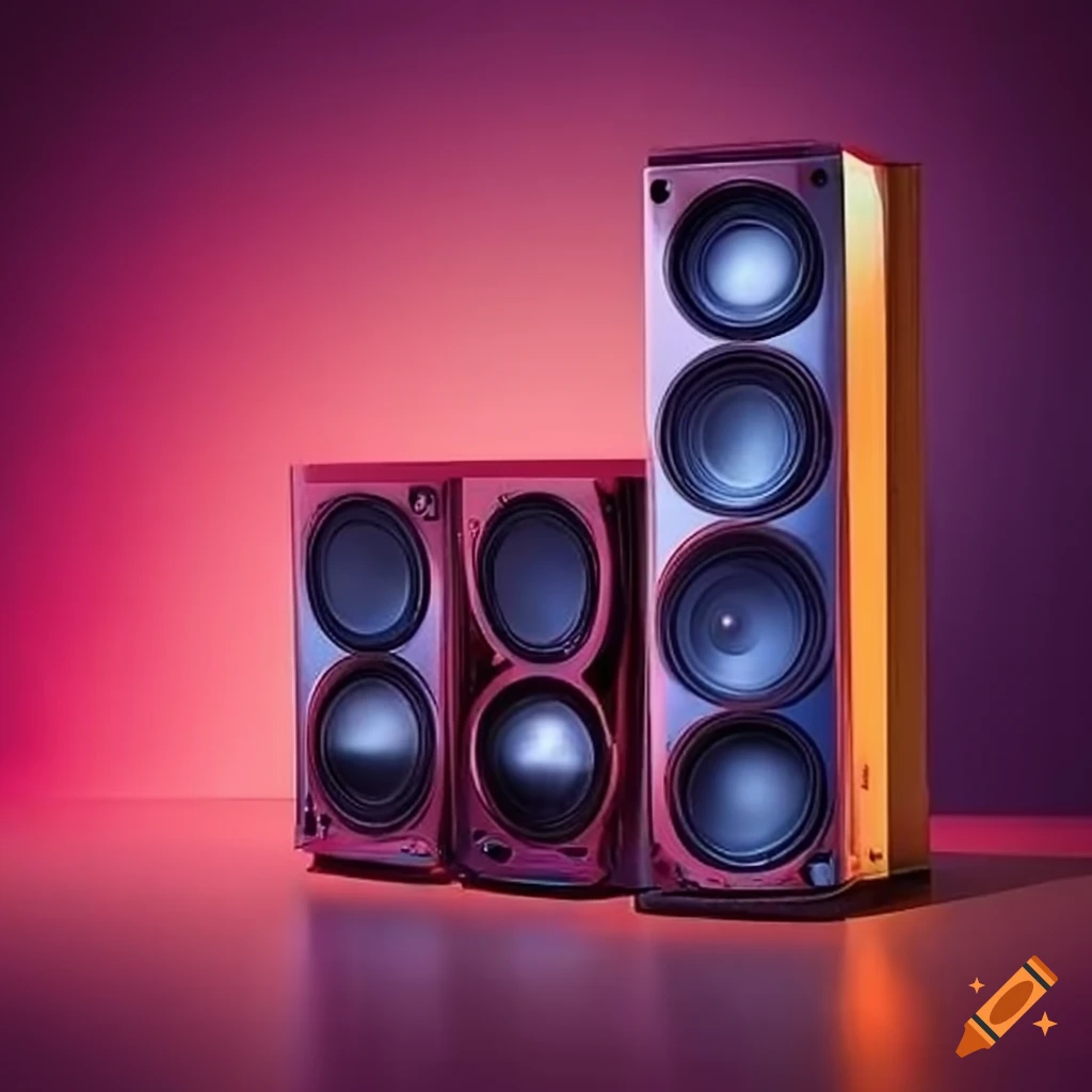 Sound system on Craiyon