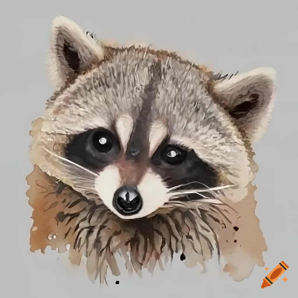 Cute raccoon