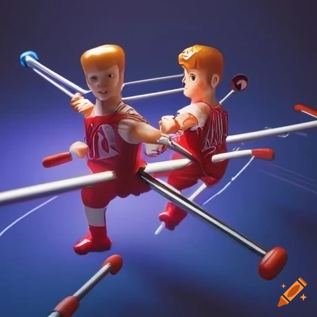 Badge for the Spin Twins foosball team