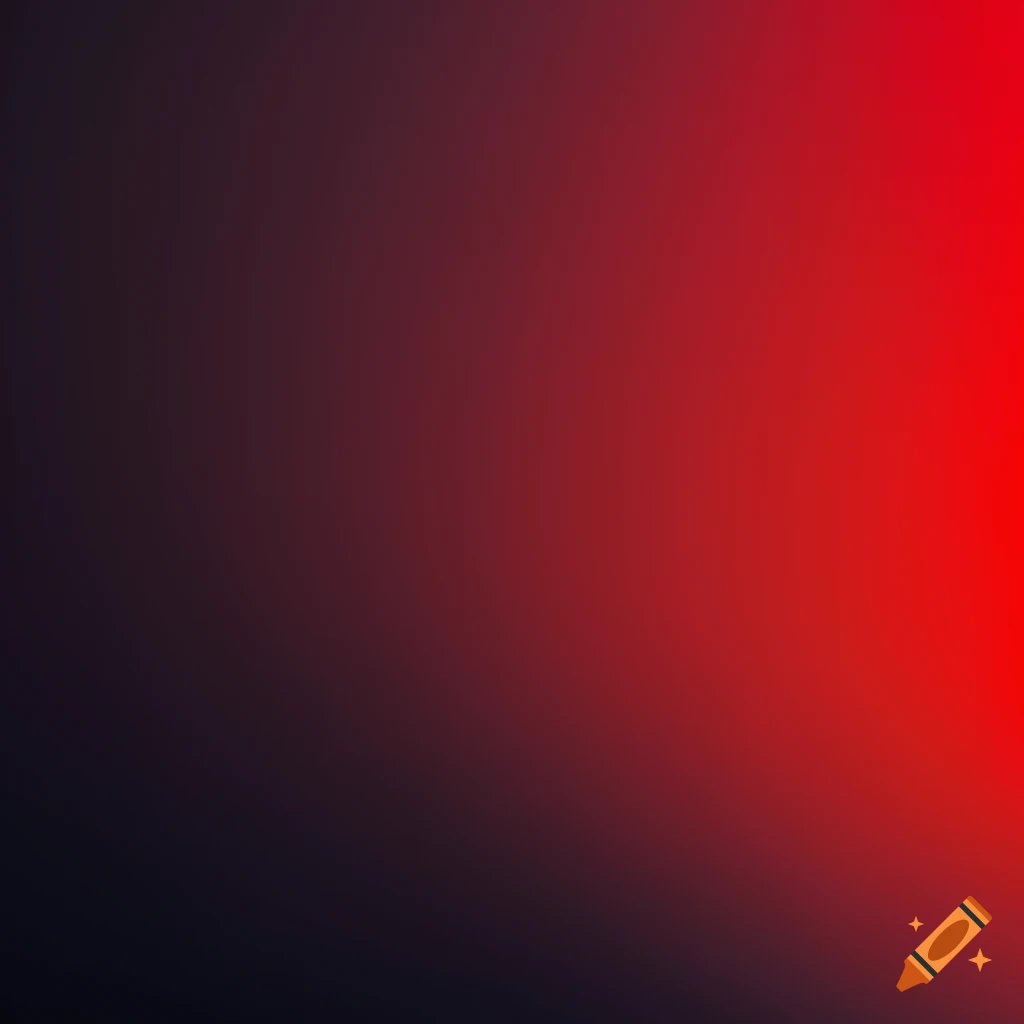 Minimalistic black background with red and orange gradient