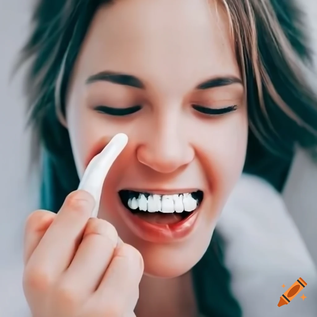 person-brushing-teeth-before-bed-on-craiyon