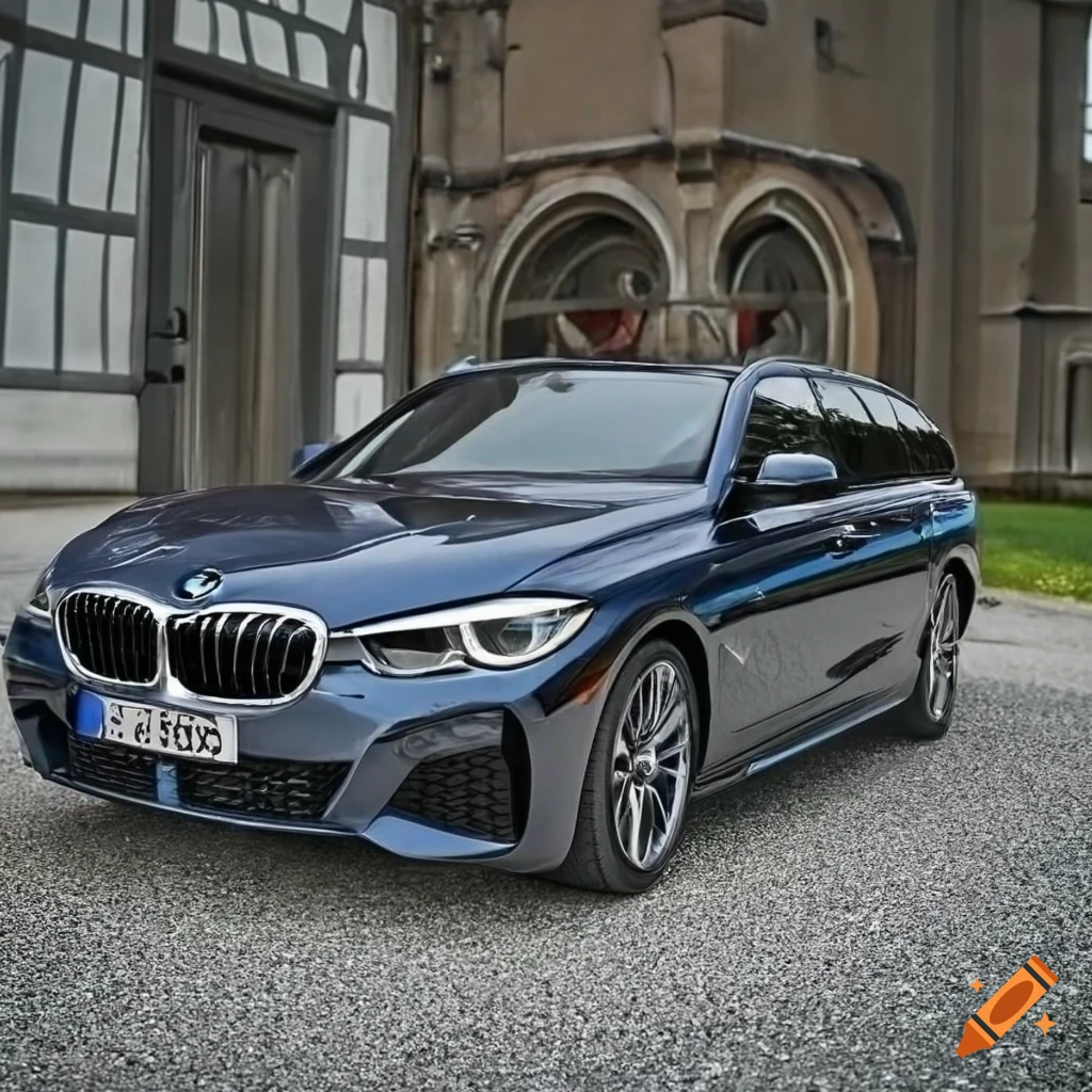 Bmw g31 touring lci with felge 759i maximum wheel spacers on Craiyon