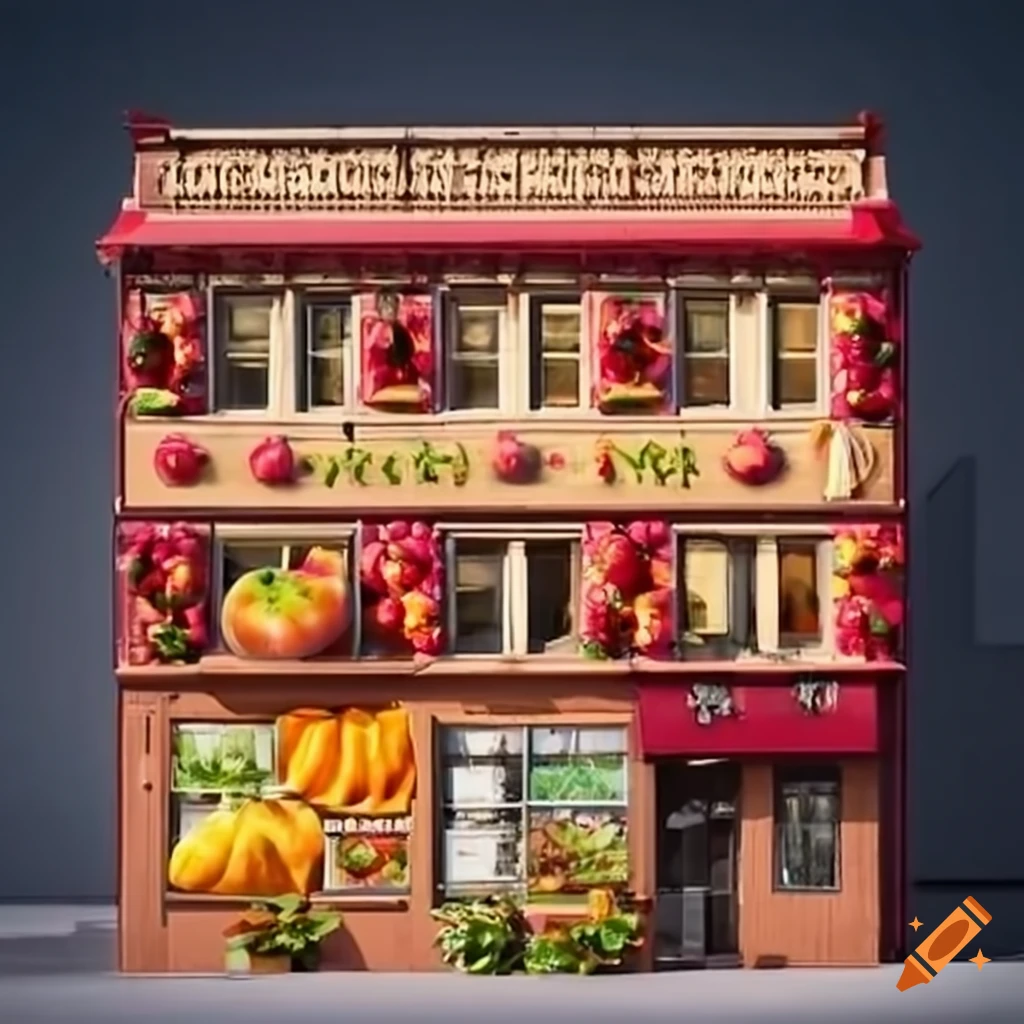 Trader Joe's fruit facade