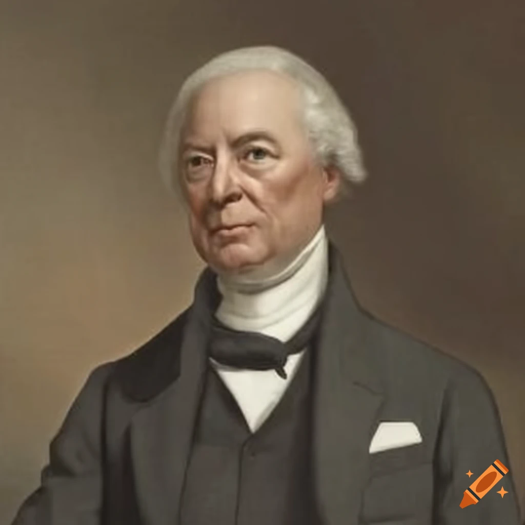 Adams appointed as secretary of state in historical reenactment on Craiyon