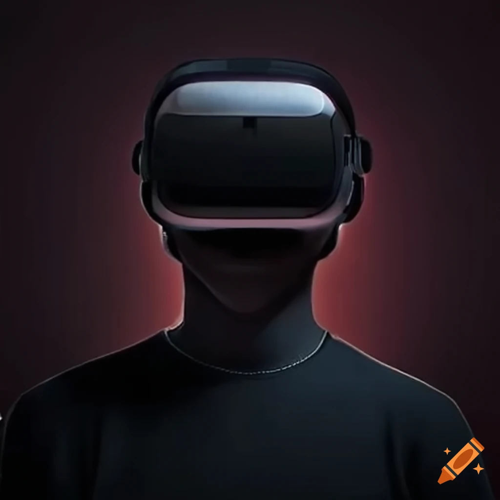 Virtual reality glasses on Craiyon