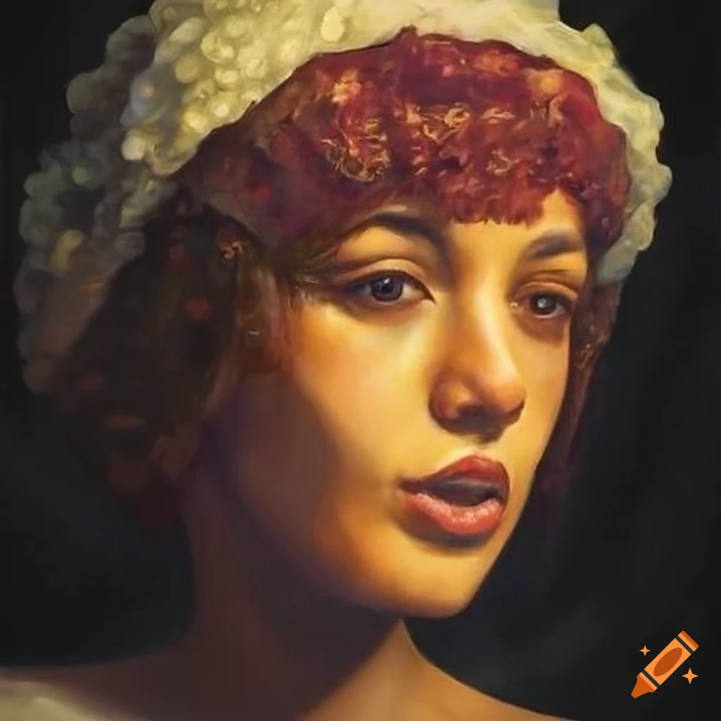 Masterful work created with giclée technique on Craiyon