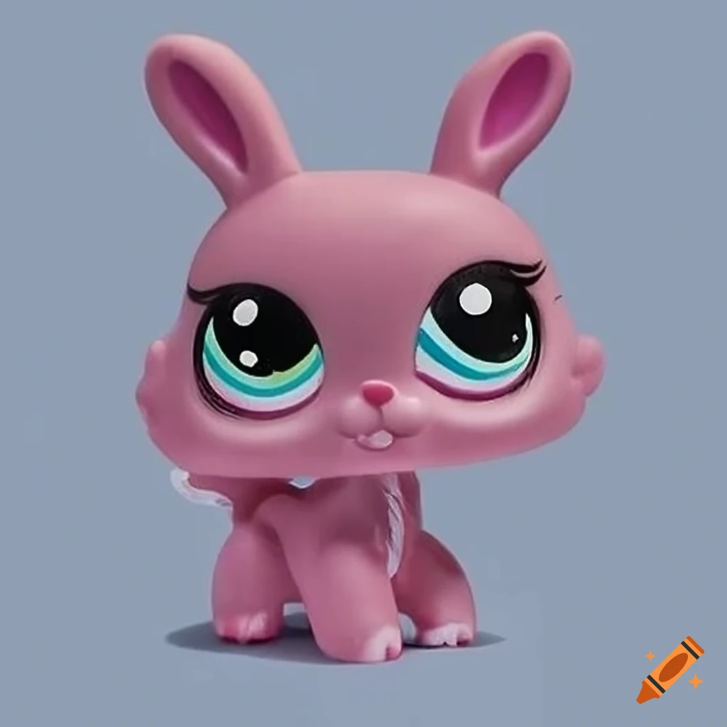 Littlest pet shop rabbit on Craiyon