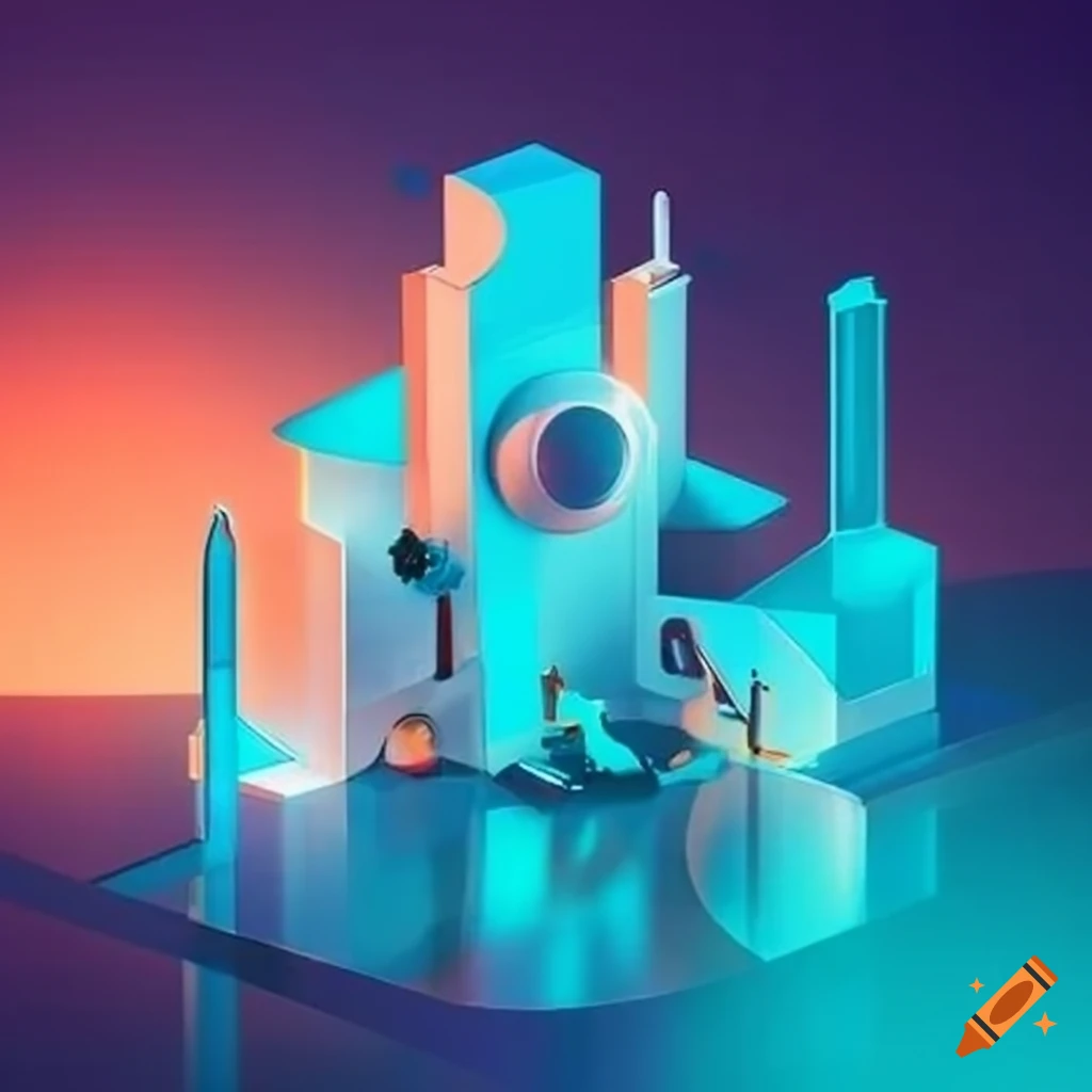 Startup company on Craiyon