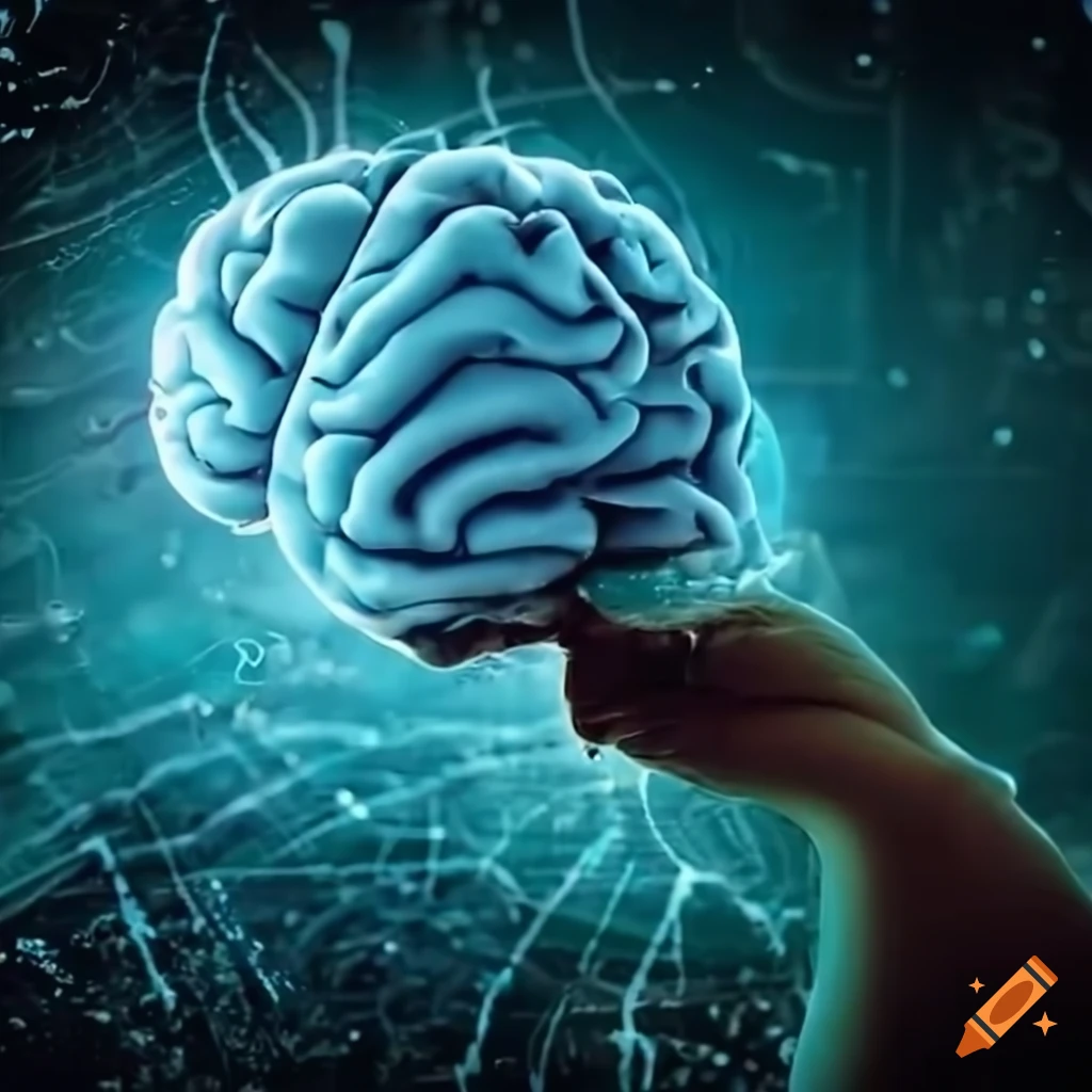 Ai brain on Craiyon