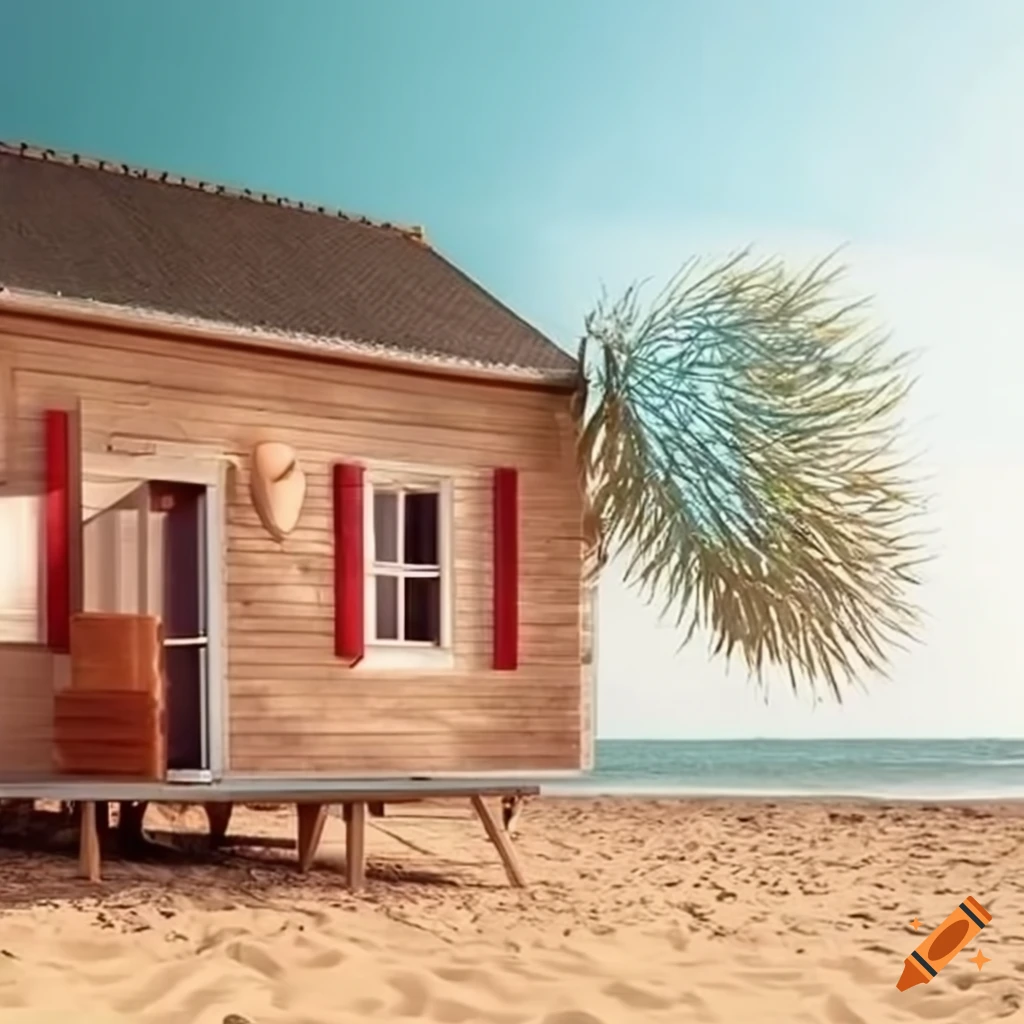 Maison bord de plage