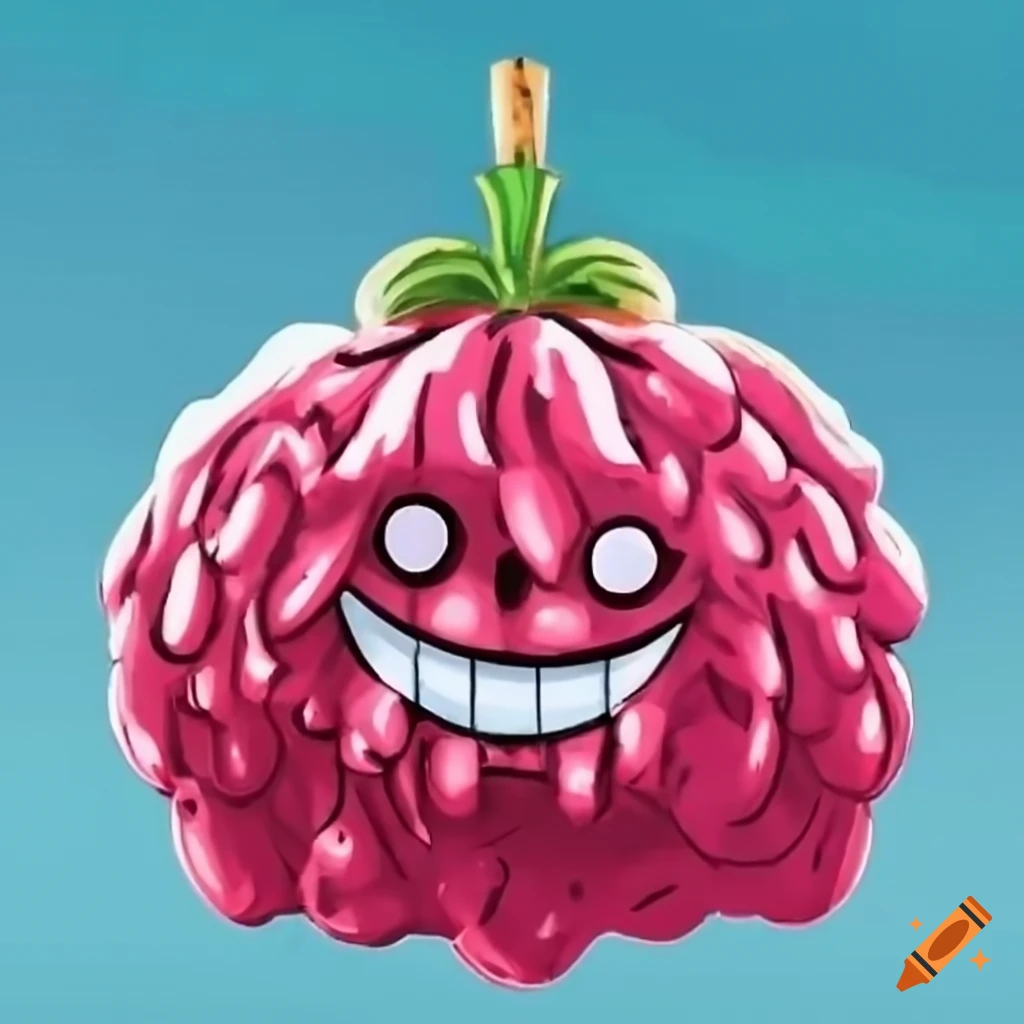Juicy devil fruit from one piece anime on Craiyon