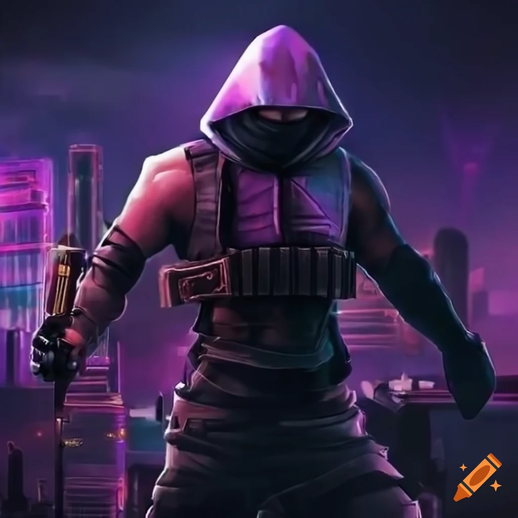 Cyberpunk ninja