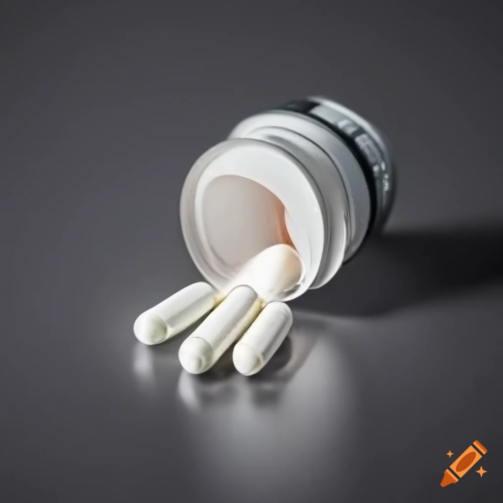 White capsules on Craiyon