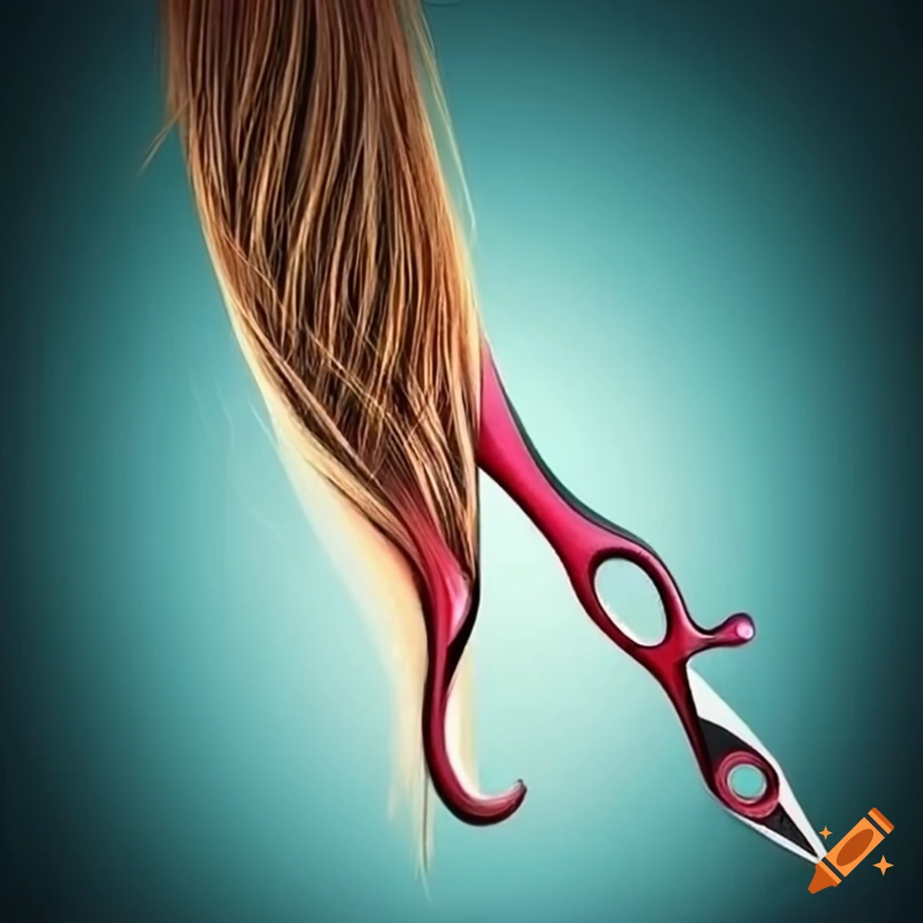 Hair cutting scissors