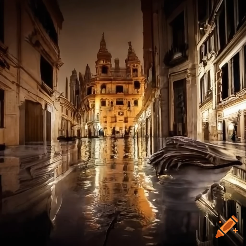 Vida alienígena en el centro de Valencia, España