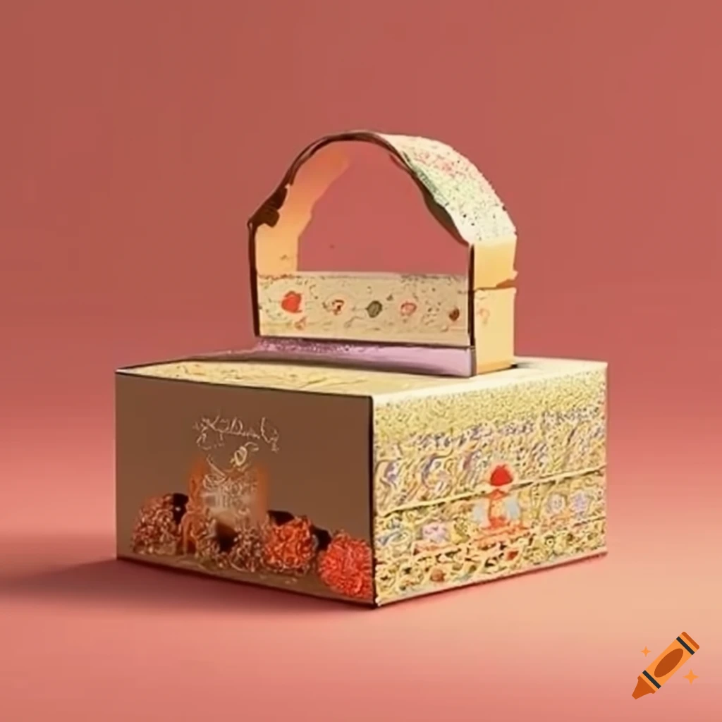 Packaging box for pakistani local bakery products on Craiyon